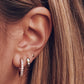 PENDIENTESheylovePendientes rio white hoops | heylove