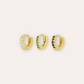 PIERCINGheylovePendientes extra mini cz hoops 8mm | heylove