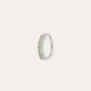 PIERCINGheylovePendiente mini thin CZ hoops | heylove