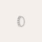 PIERCINGheylovePendiente mini thin CZ hoops | heylove